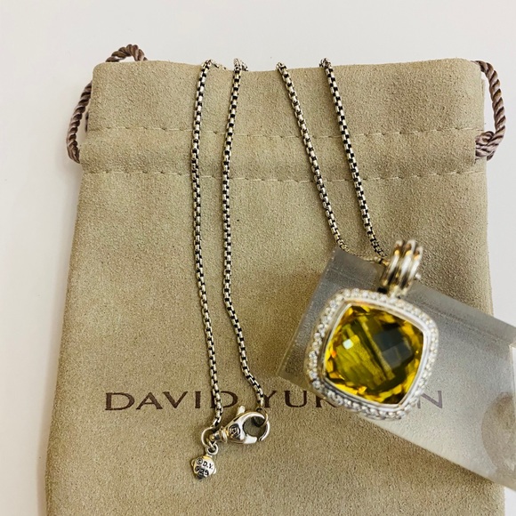 ♥️♥️SOLD♥️♥️DAVID YURMAN 14mm Lemon Citrine Albion - Picture 4 of 11